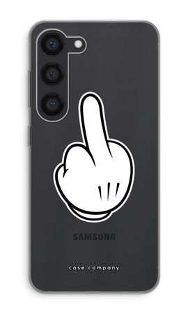Middle finger black