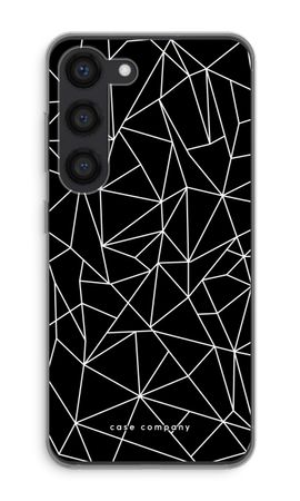 Geometric lines white