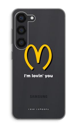 I'm lovin' you