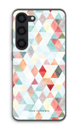 Coloured triangles pastel