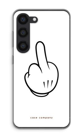 Middle finger white