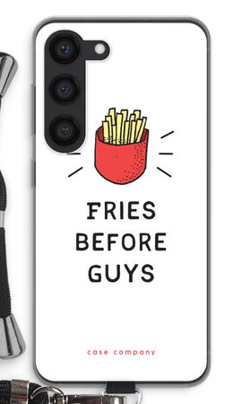 Fries before guys