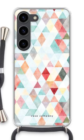 Gekleurde driehoekjes pastel