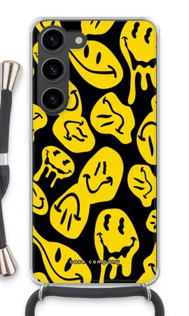 Smeltende smiley - Geel