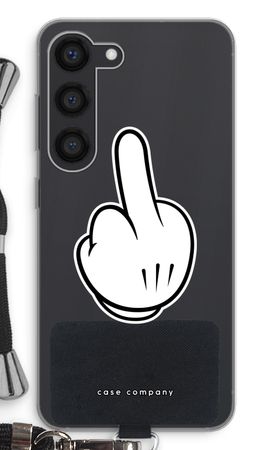 Middle finger white