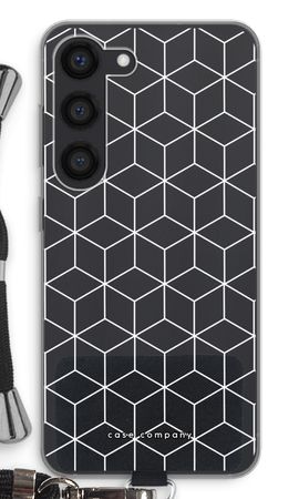 Cubes black and white