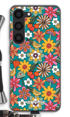 Retro Flowers N°2 - Blue