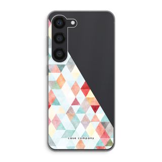 Coloured triangles pastel