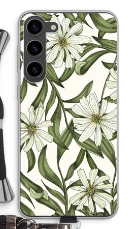 White flower pattern