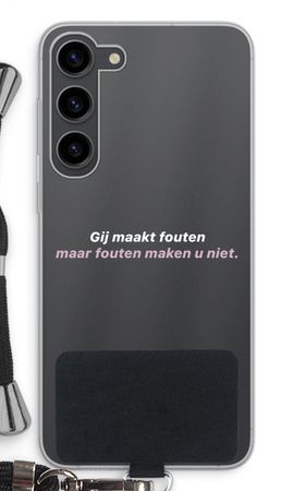 Fouten maken u niet