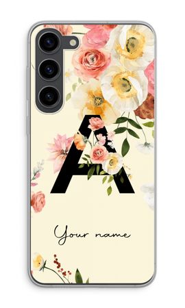 Flirty Flowers Monogram