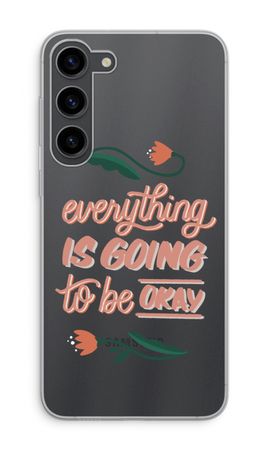 Optimistic flower girl