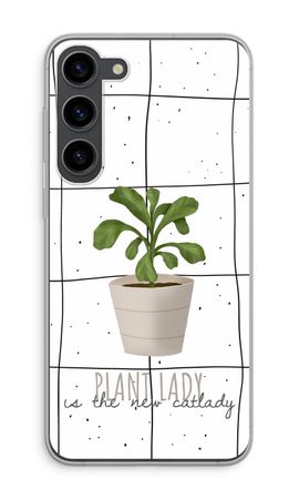 Houseplant on windowpane