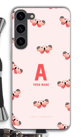 Rosy Butterflies Monogram