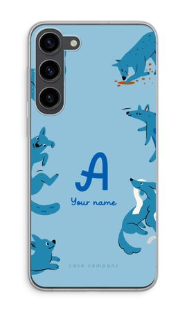 Playful Dogs Monogram