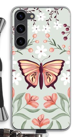 Butterfly in a floral world