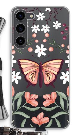 Butterfly in a floral world