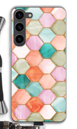 Hexagons in stained glass