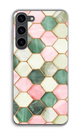 Hexagons in stained glass