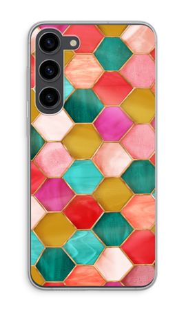 Hexagons in stained glass