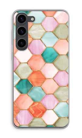 Hexagons in stained glass