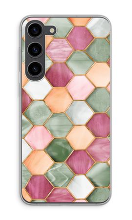 Hexagons in stained glass