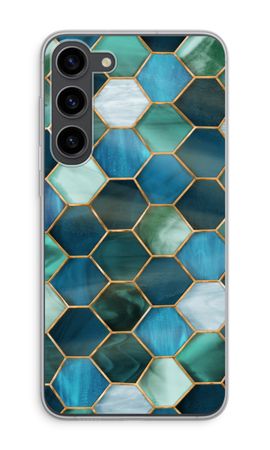 Hexagons in stained glass