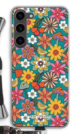 Retro Flowers N°2 - Blue