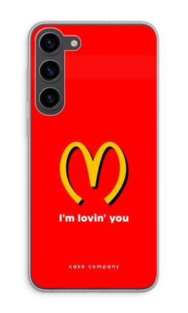 I'm lovin' you