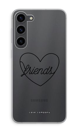 Friends heart black