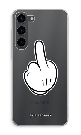Middle finger black