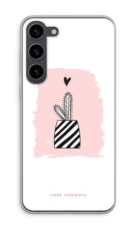 Black and white cactus