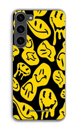 Melting smiley - Yellow