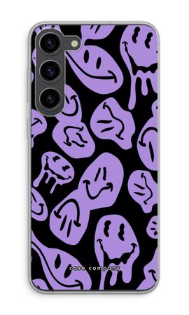 Melting Smiley - Purple