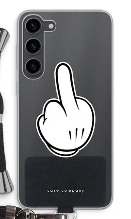 Middle finger white