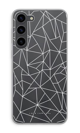 Geometric lines white