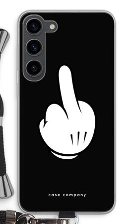 Middle finger black