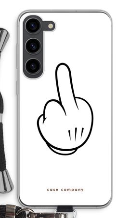 Middle finger white
