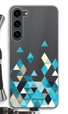 Coloured triangles blue