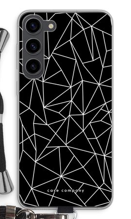 Geometric lines white