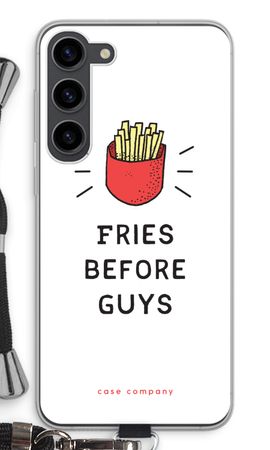 Fries before guys