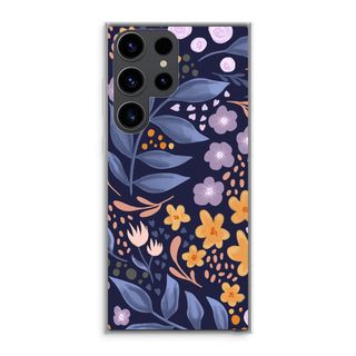 Flowers with blue leaves