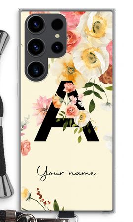 Flirty Flowers Monogram