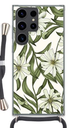 White flower pattern