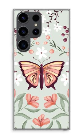 Butterfly in a floral world
