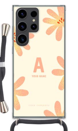 Peach Blossom Monogram