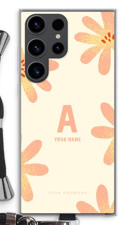 Peach Blossom Monogram