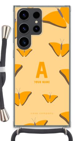 Amber Butterflies Monogram