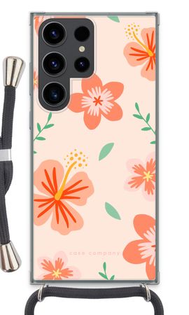 Tropical Pink Flowers