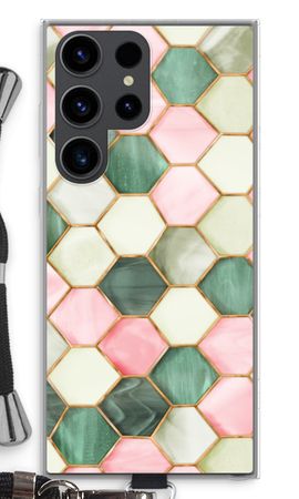 Hexagons in stained glass